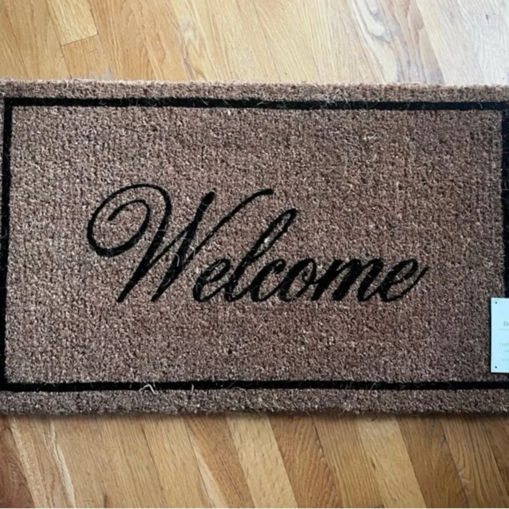 Brown Welcome Doormat